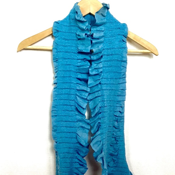 $20 Talbots Blue Scarf - Picture 1 of 6